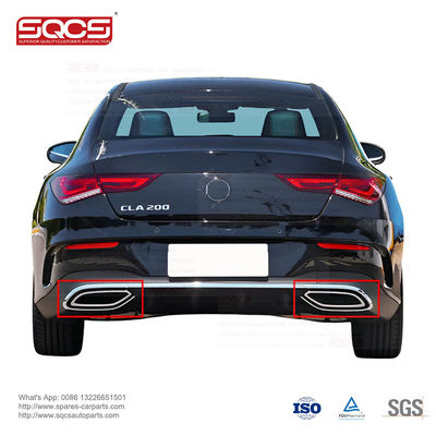 OE NO. 1184920200 Exhaust Funnel Bright Frame for Mercedes Benz CLA W118 C118 with 12 Months Warranty